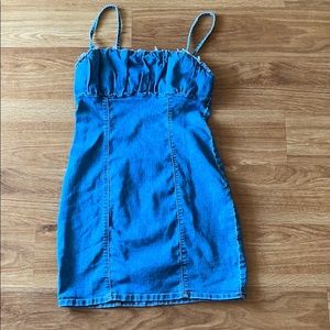 Denim cocktail dress